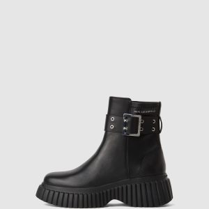 Kreeper mid-calf wedge boots